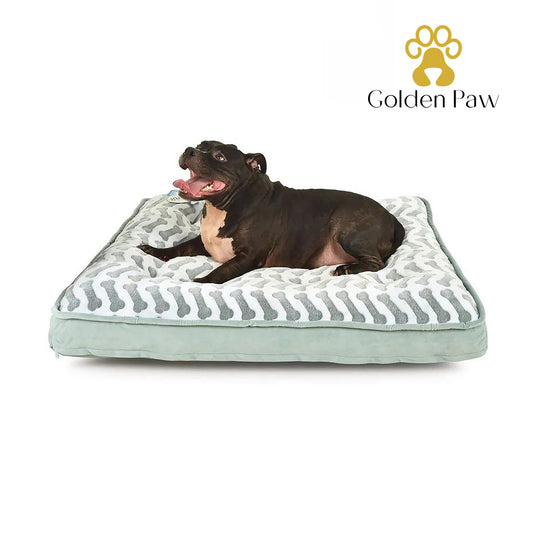 Golden Paw - Queen-Size Waterproof Bella Orthopedic Mattress Bed