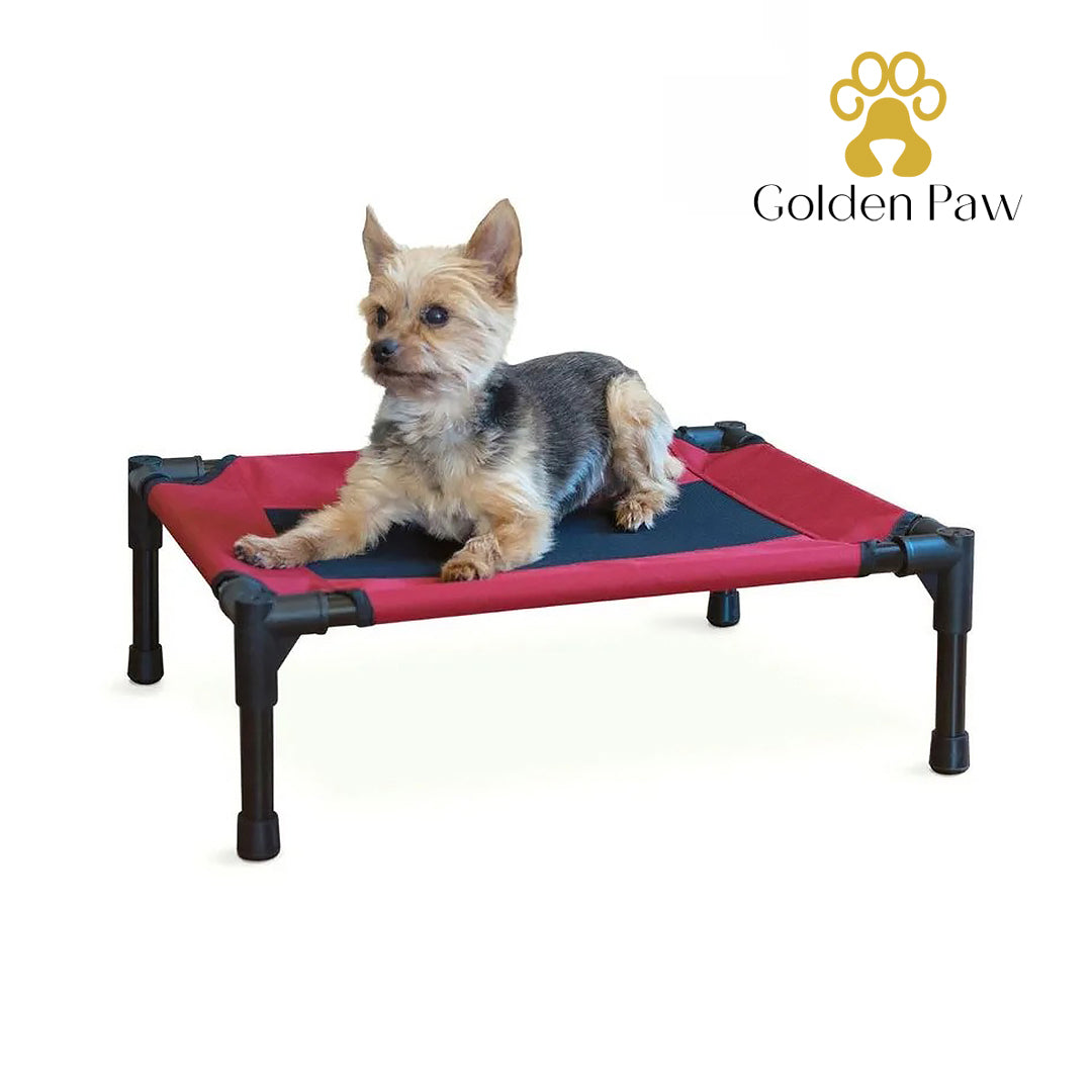 Golden Paw - Dog Bed, Small, Red