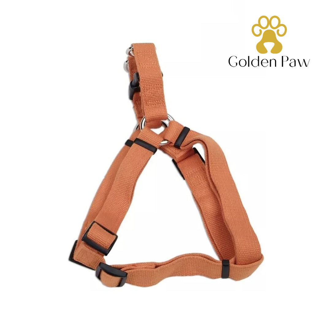 Golden Paw - Dog Harness Pumpkin Orange - X-Small