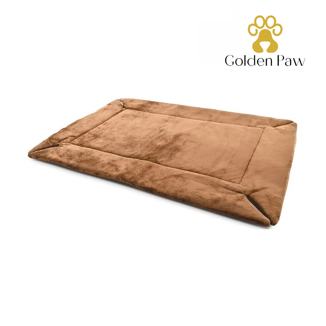 Golden Paw - Self-Warming Crate Pad, Mocha